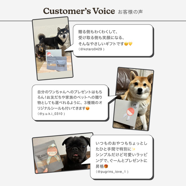 【無添加・低脂肪】Rawtoギフトセット（ジャーキー&ふりかけ）