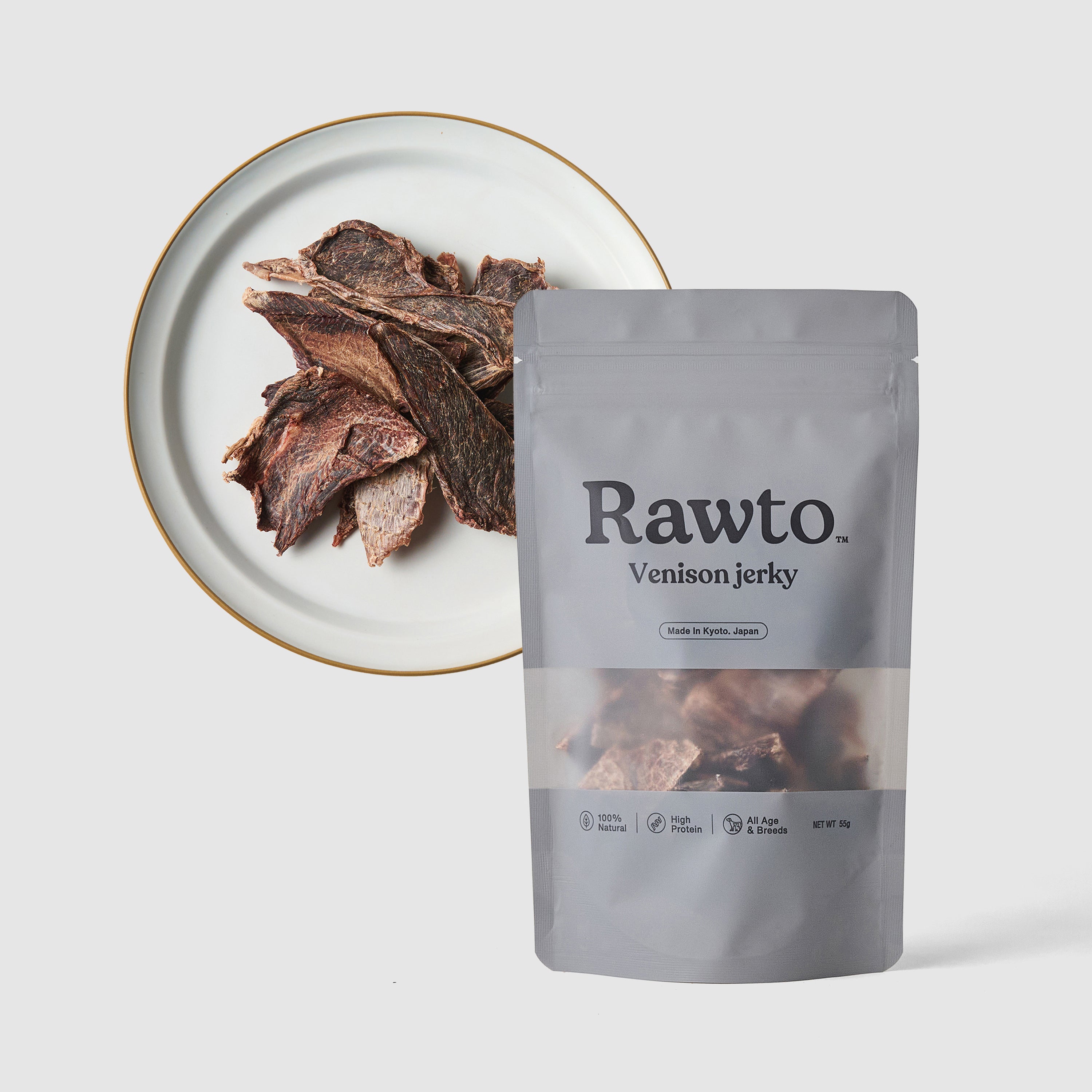 鹿肉ジャーキー｜Rawto｜無添加鹿肉ドッグフードの通販サイト