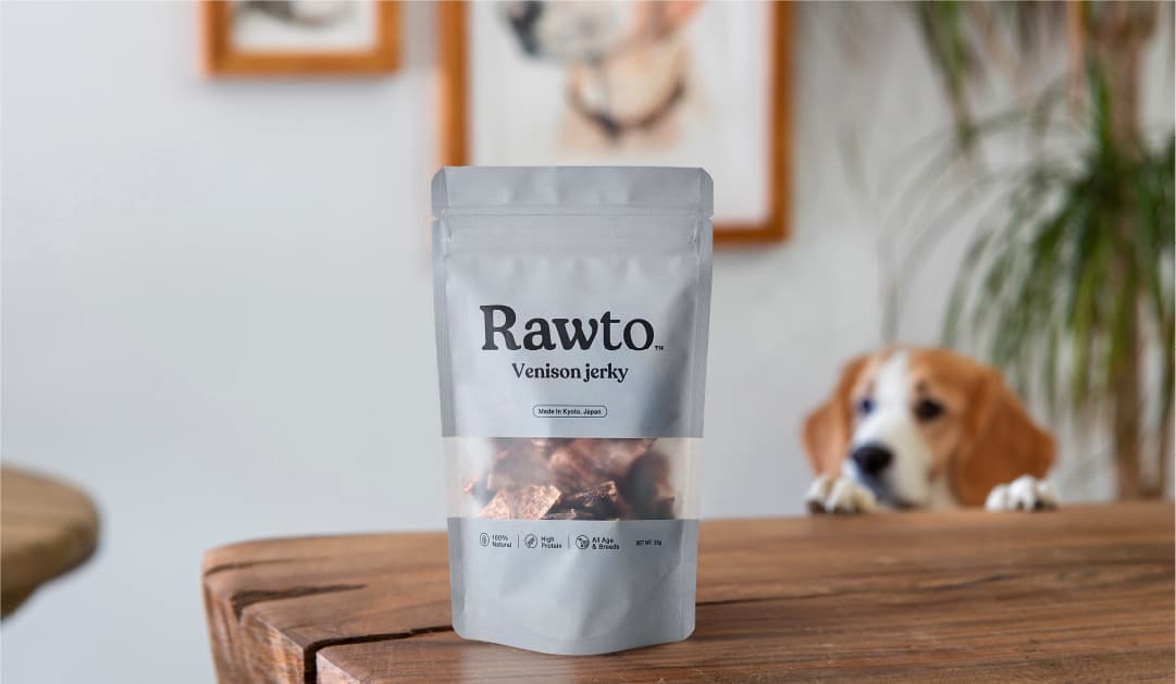 rawto,鹿肉ジャーキー,ペットフード通販サイト